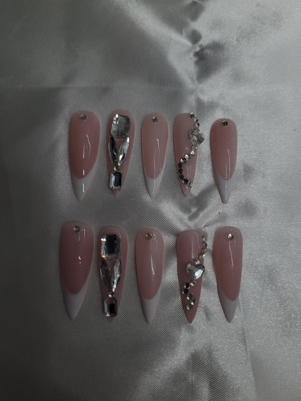 Crystal Luxe French Press-on Set