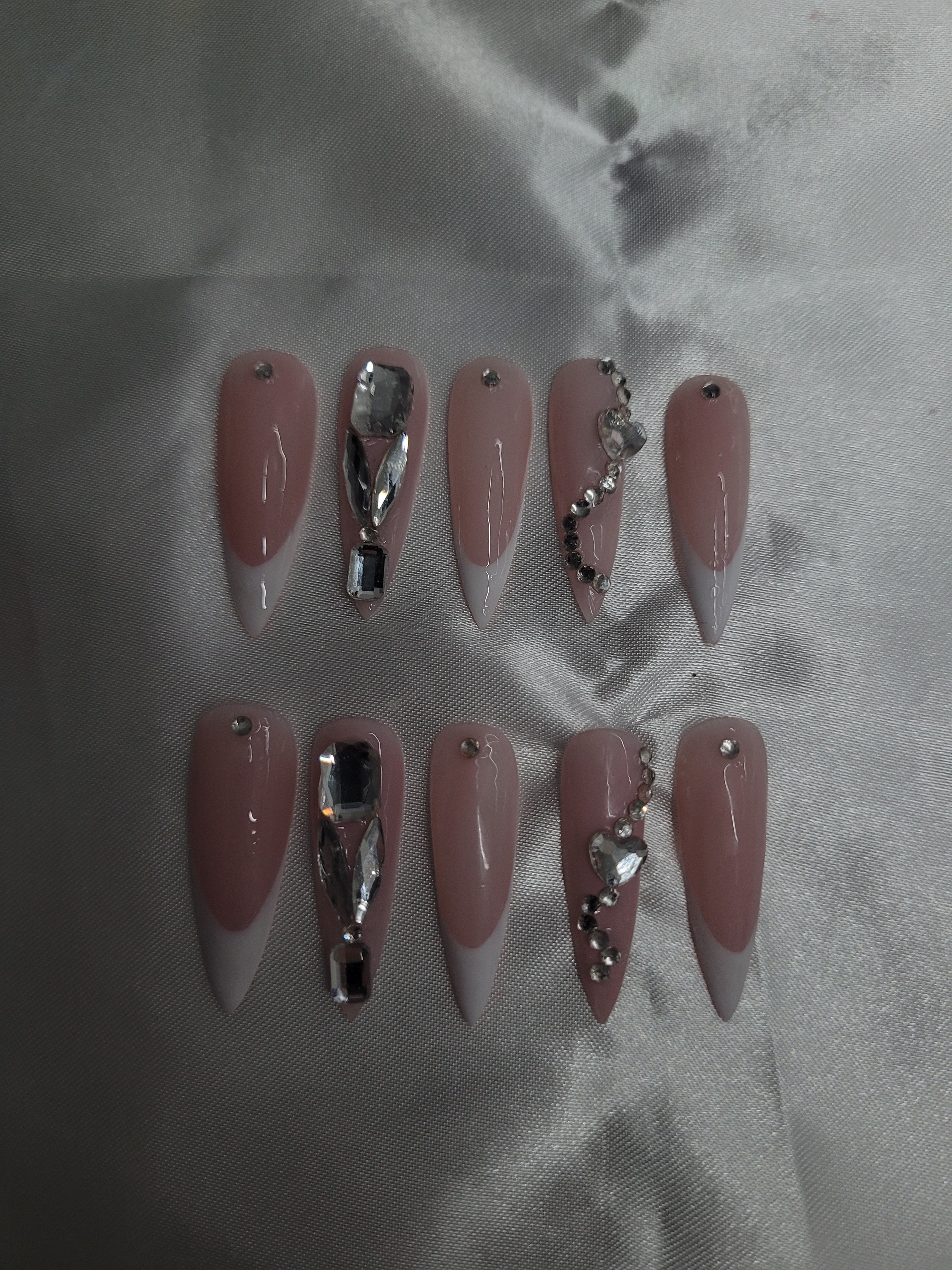 Crystal Luxe French Press-on Set