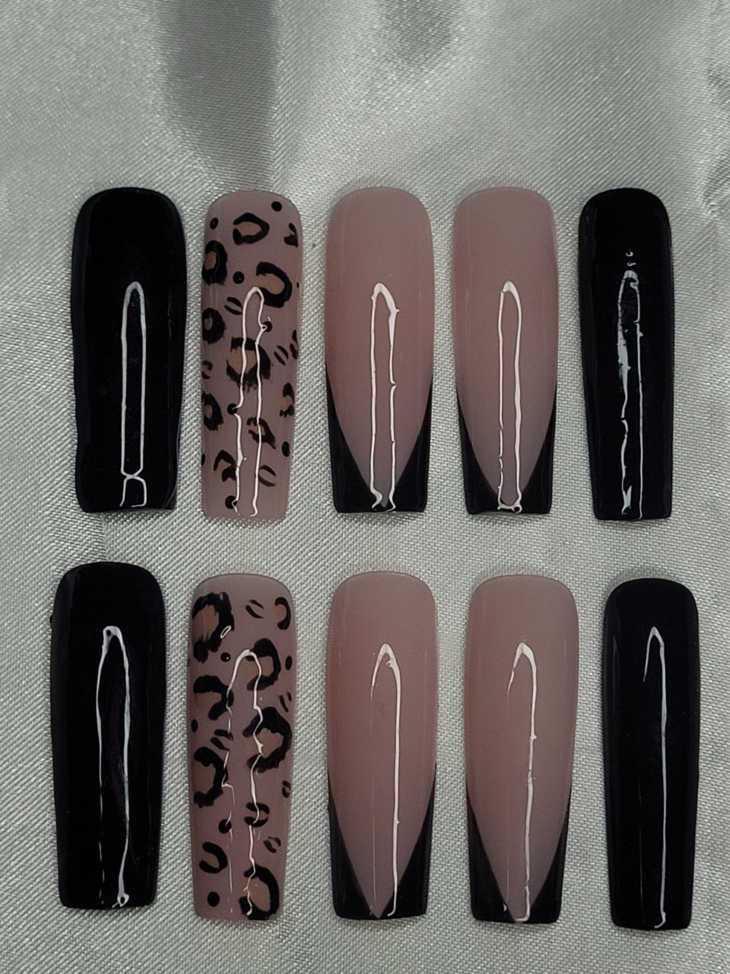 Glamour Press on Set