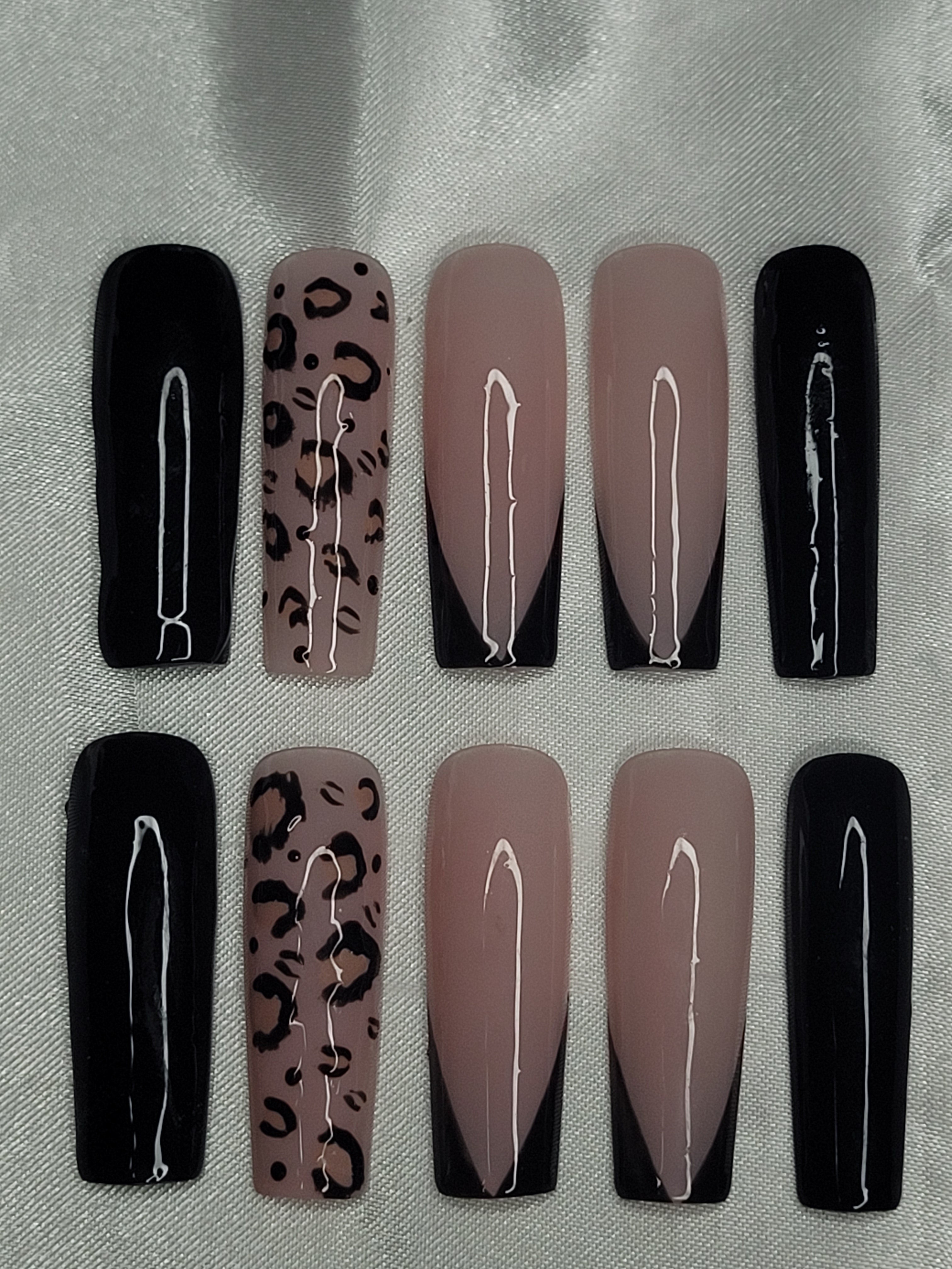 Glamour Press on Set