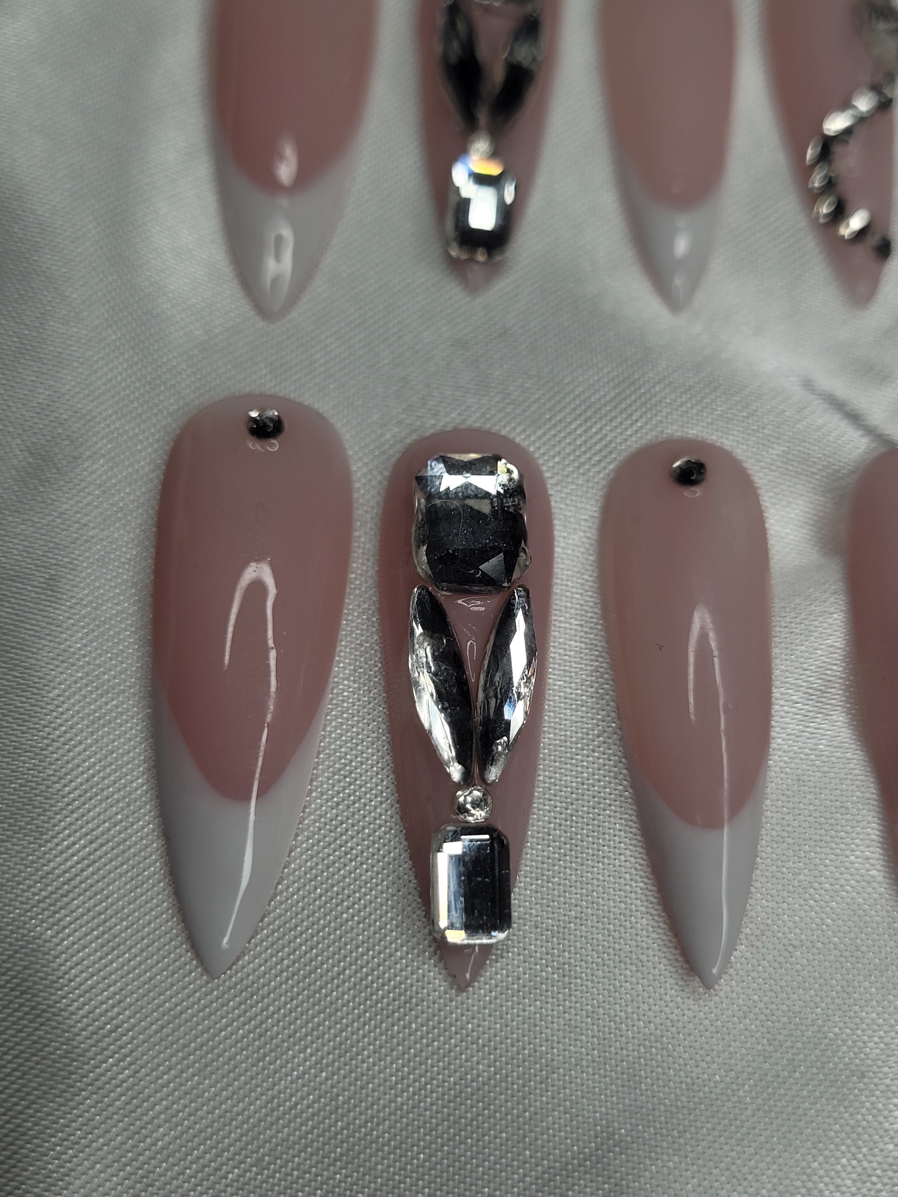 Crystal Luxe French Press-on Set